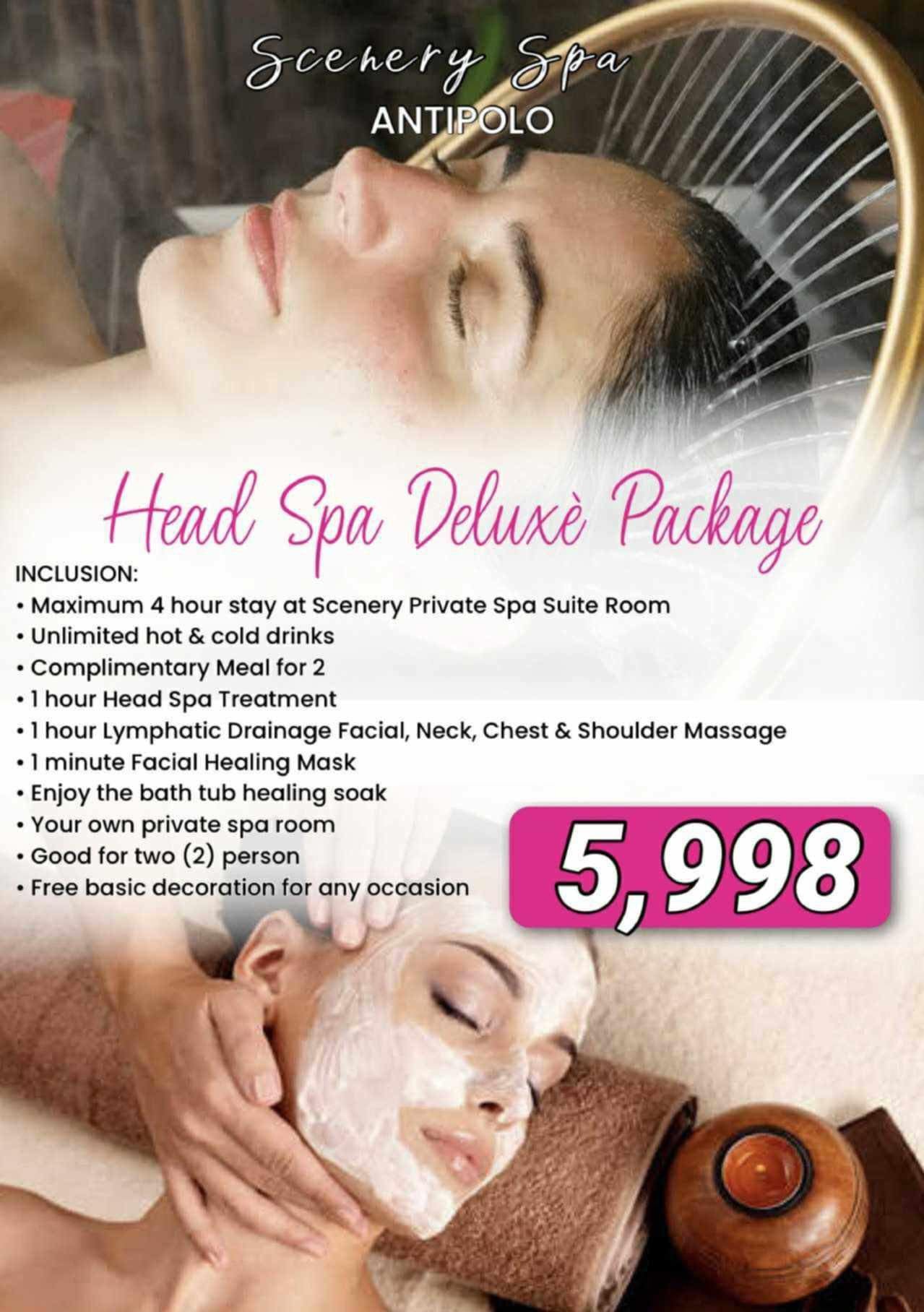 HEAD SPA DELUXÈ PACKAGE