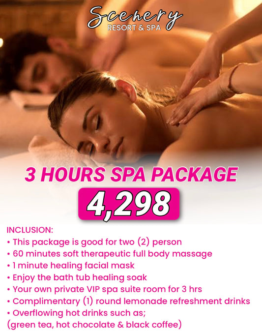 3 HOURS SPA PACKAGE