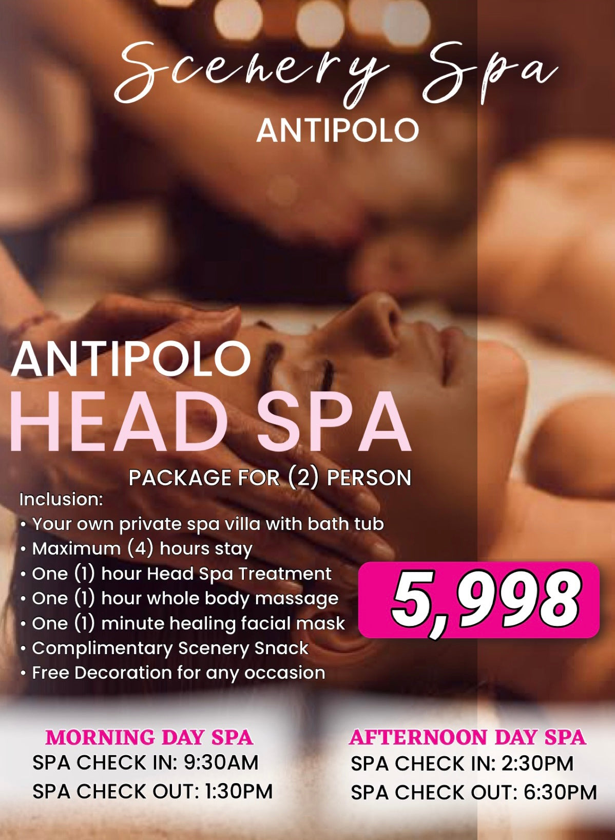 ANTIPOLO HEAD SPA (PRIVATE SPA VILLA)