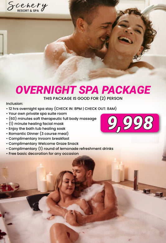 12 HOURS OVERNIGHT SPA PACKAGE