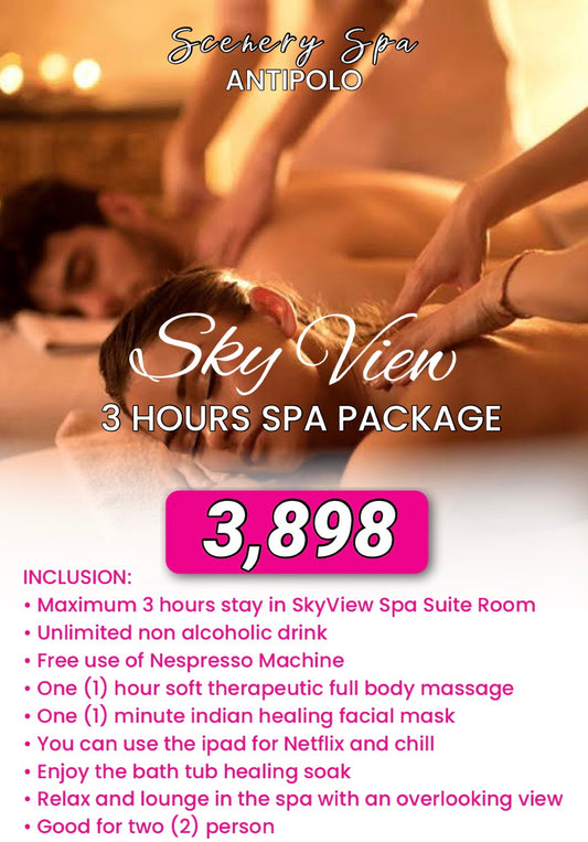 3 HOURS SPA PACKAGE (SKYVIEW SPA SUITE ROOM)